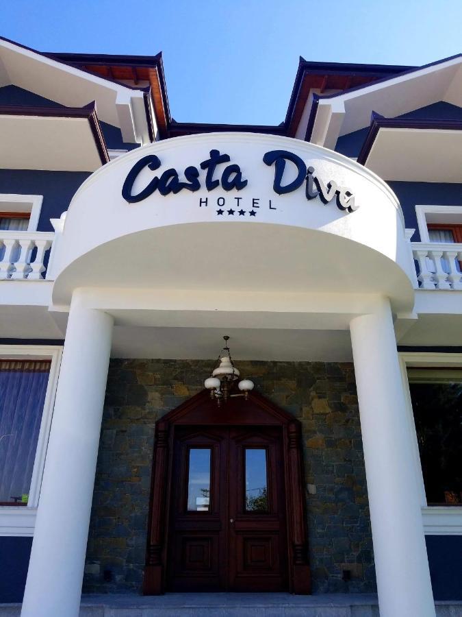 Casta Diva Hotel Korce Exterior foto